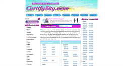 Desktop Screenshot of certifysky.com